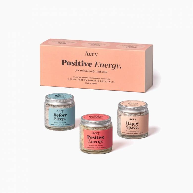 Positive Energy Bath Salt Gift Set By Aery