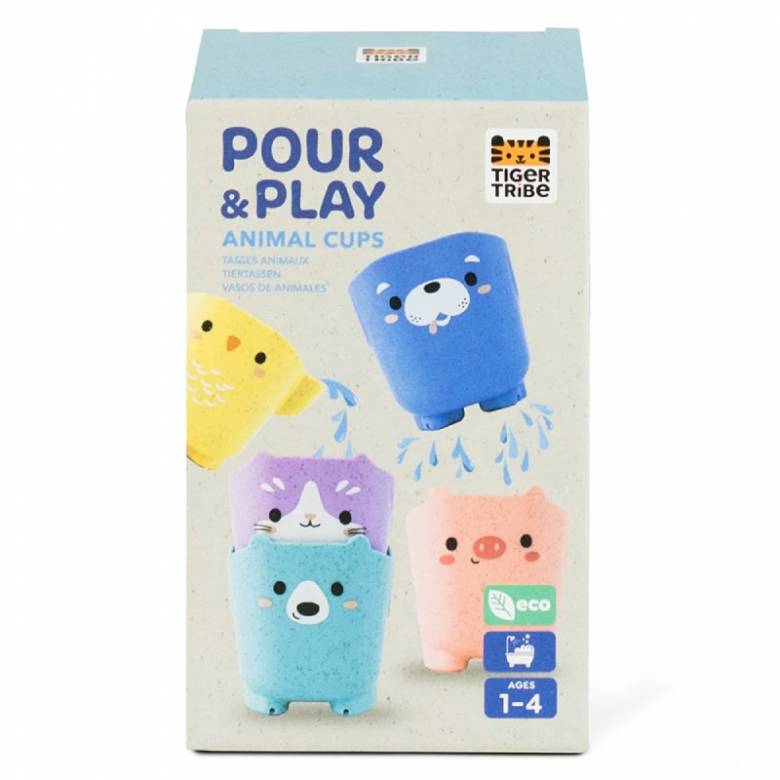 Pour & Play Animal Cups Bath Toy 1+