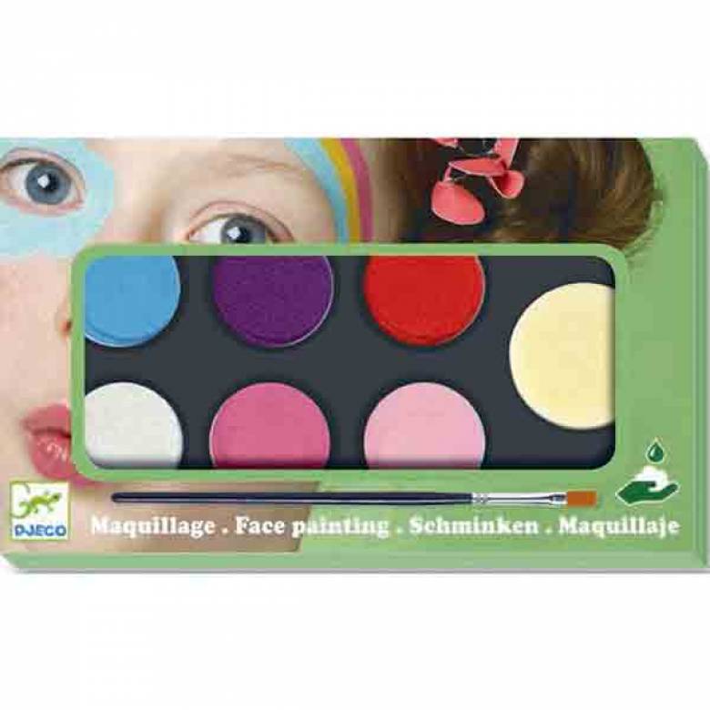 Face Painting Palette 6 Colours - Sweet