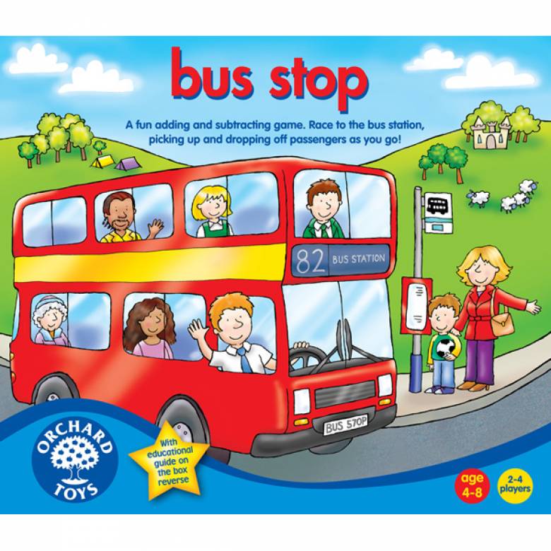 Bus Stop Game By Orchard Toys 4+