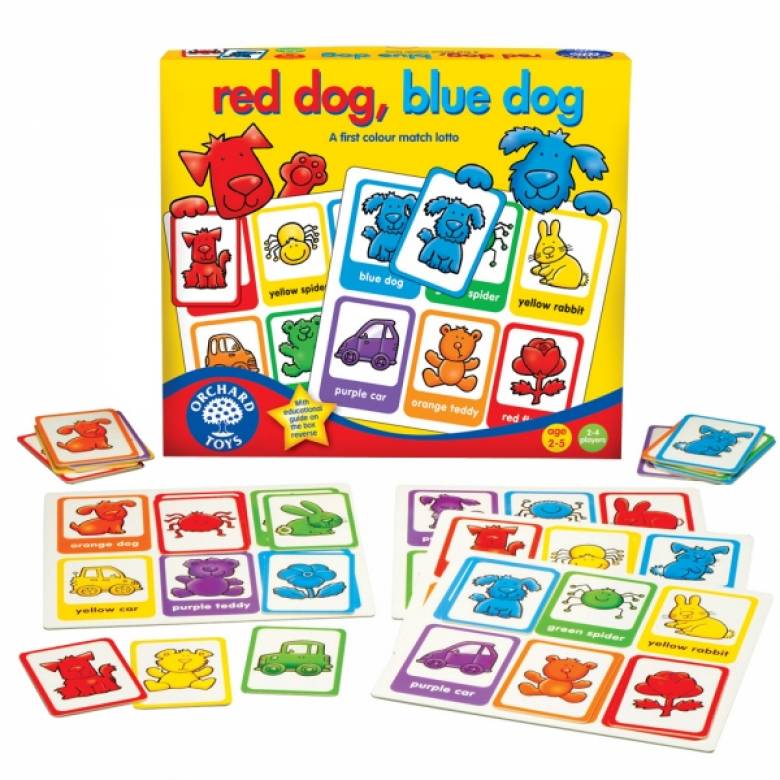 Red Dog Blue Dog By Orchard Toys 2+