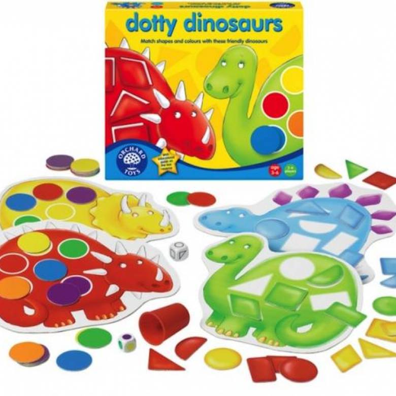 Dotty Dinosaur Game By Orchard Toys 3-6yrs