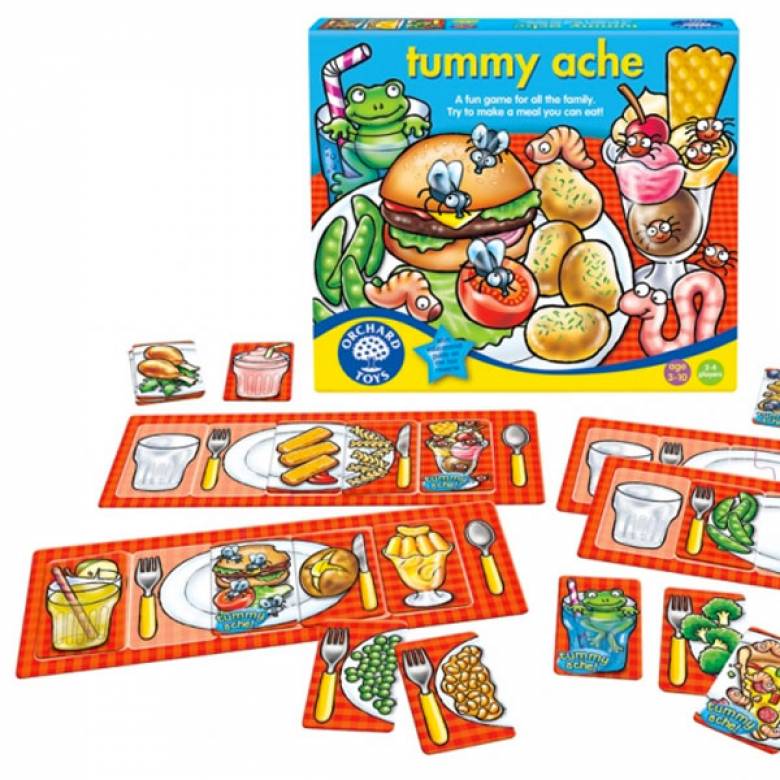Tummy Ache Game By Orchard Toys 3+