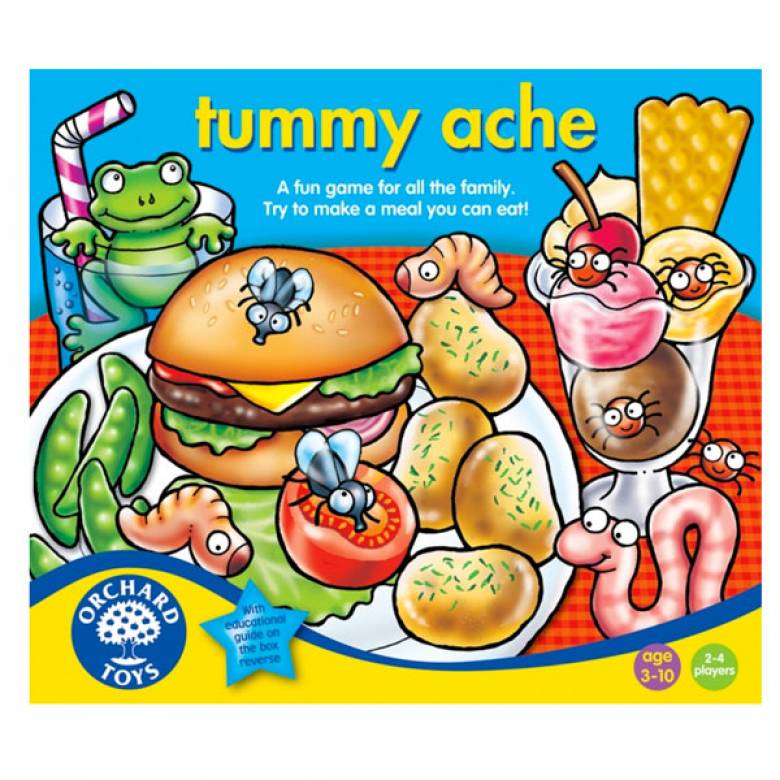 Tummy Ache Game By Orchard Toys 3+