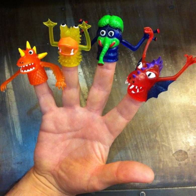 Finger Monster -  Various Colours