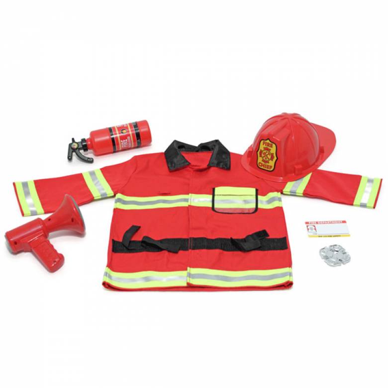 Fancy Dress Role Play Costume Set - Fire Fighter