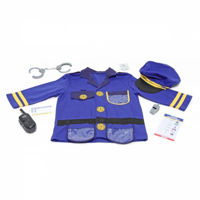 Fancy Dress Role Play Costume Set - Police Officer