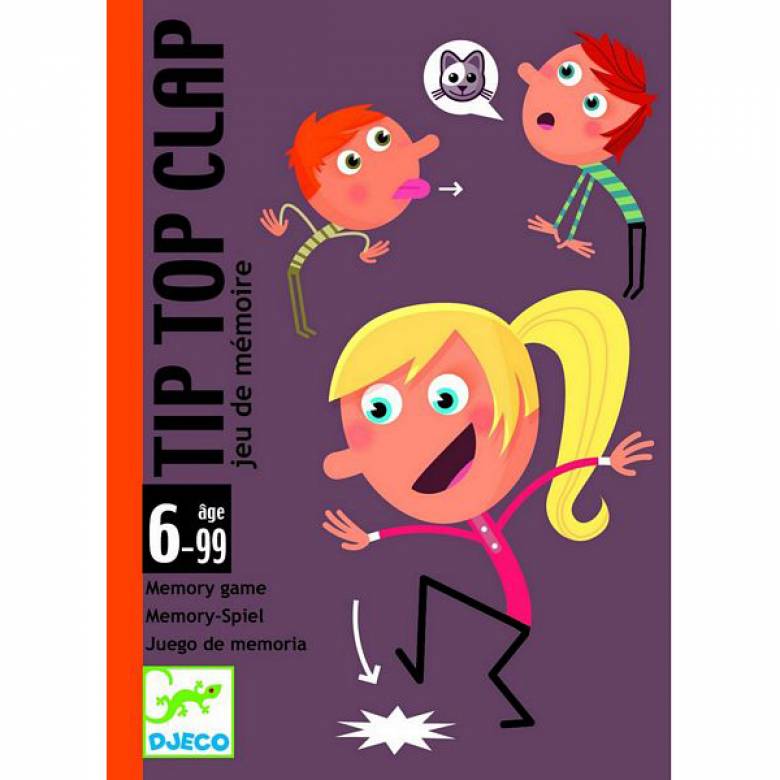 Tip Top Clap Memory Game With Cards Age 6-99yrs!