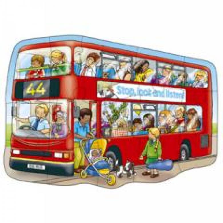 Big Bus Jigsaw Puzzle By Orchard Toys 2-5yrs