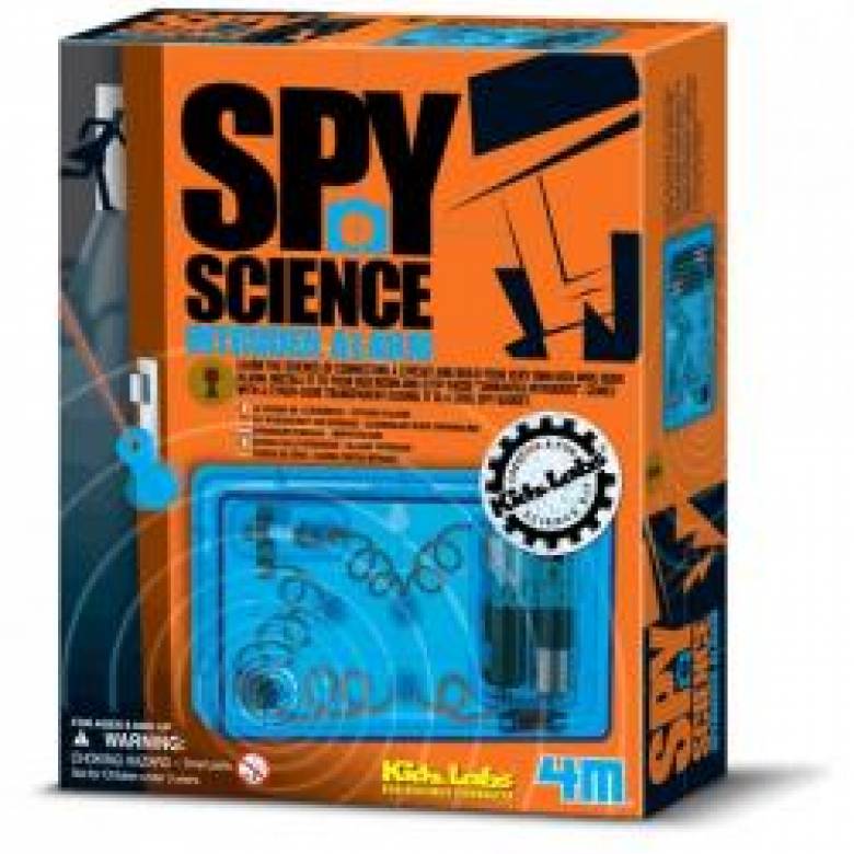 Intruder Burglar Alarm Kit for Spys - Kidz Labs