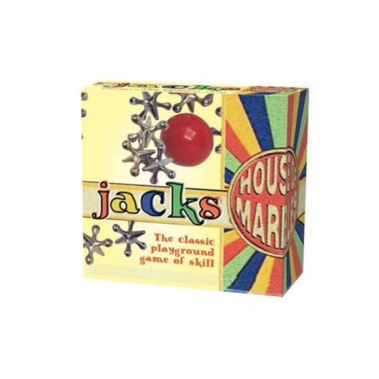 Little Box Of Jacks (Jacks and Ball in Canvas Bag) In Box