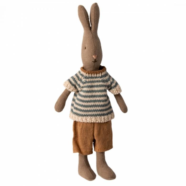 Rabbit In Shirt & Shorts Soft Toy By Maileg 0+