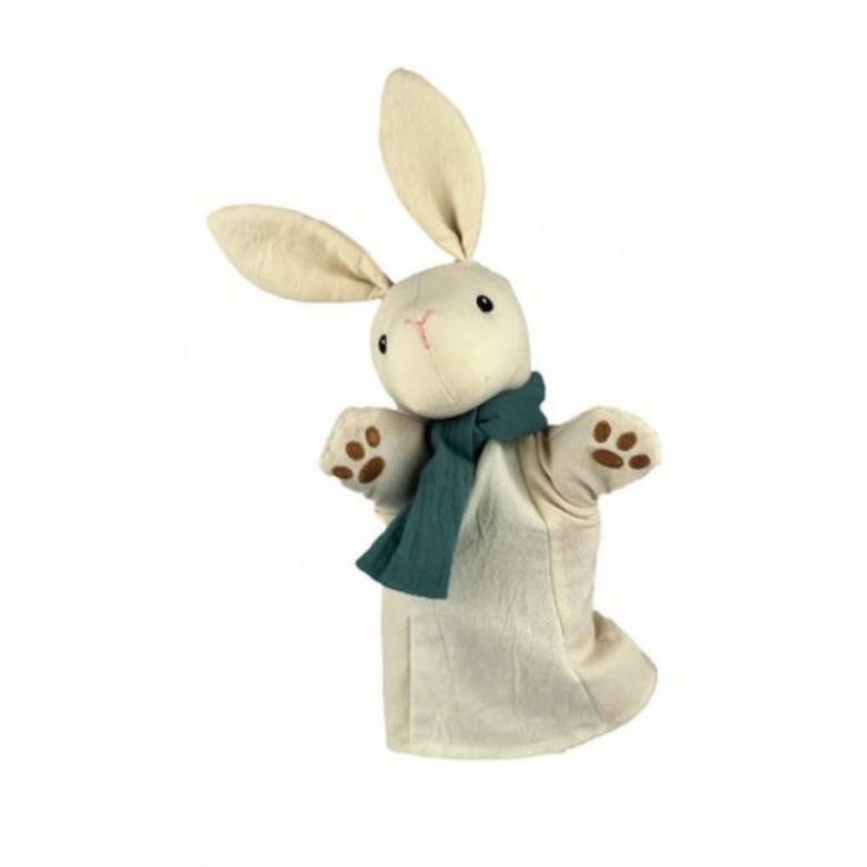 Rabbit - Small Cotton Handpuppet 0+
