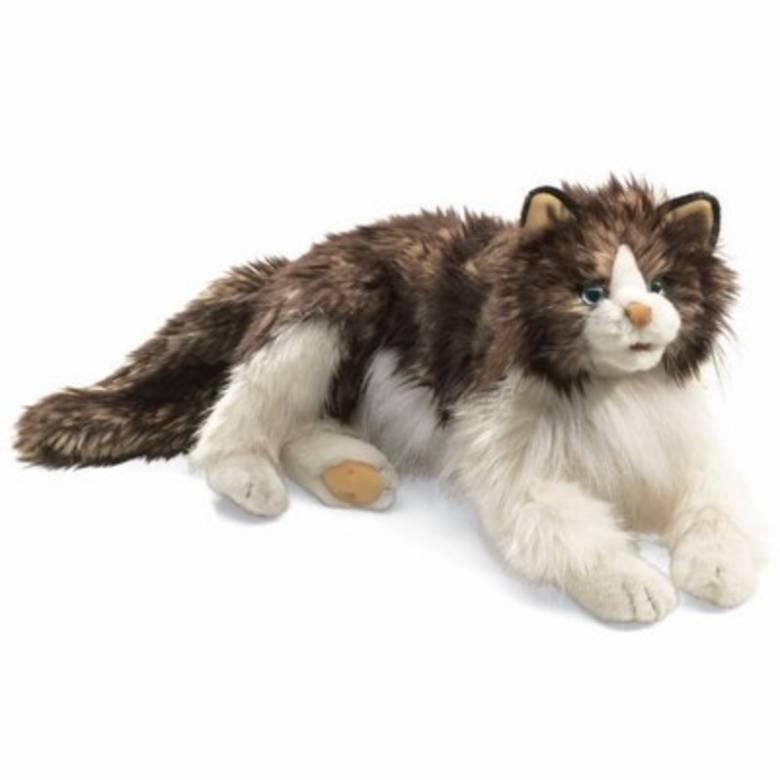 Ragdoll Cat - Full Bodied Life Like Hand Puppet 3+