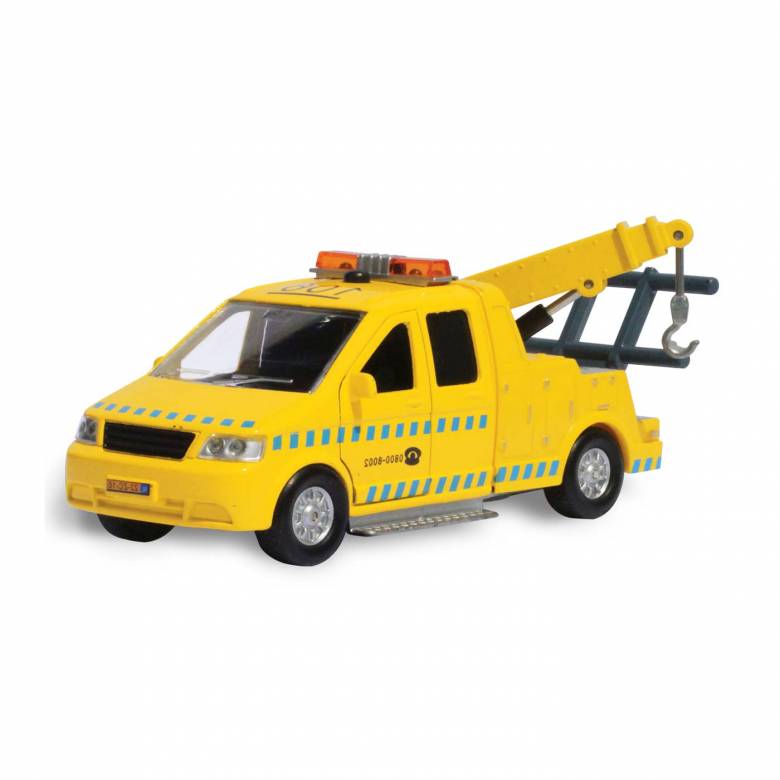 Pull Back Tow Truck Light & Sound Vehicle