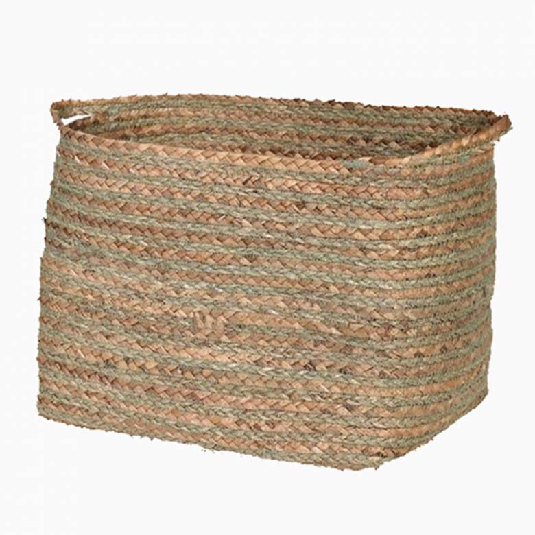 Rectangular Basket With Handles