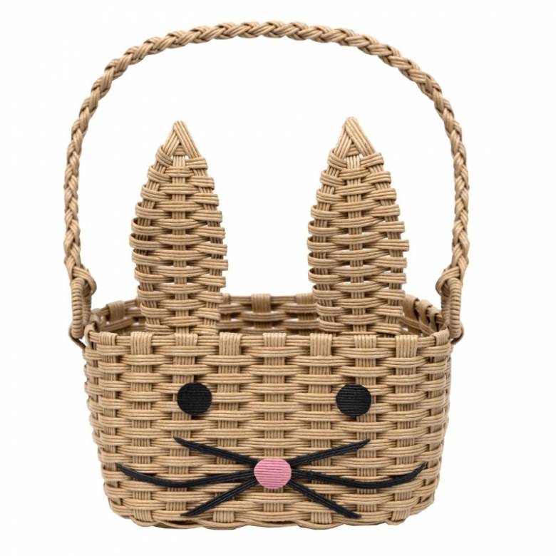 Recycled Paper Easter Bunny Basket