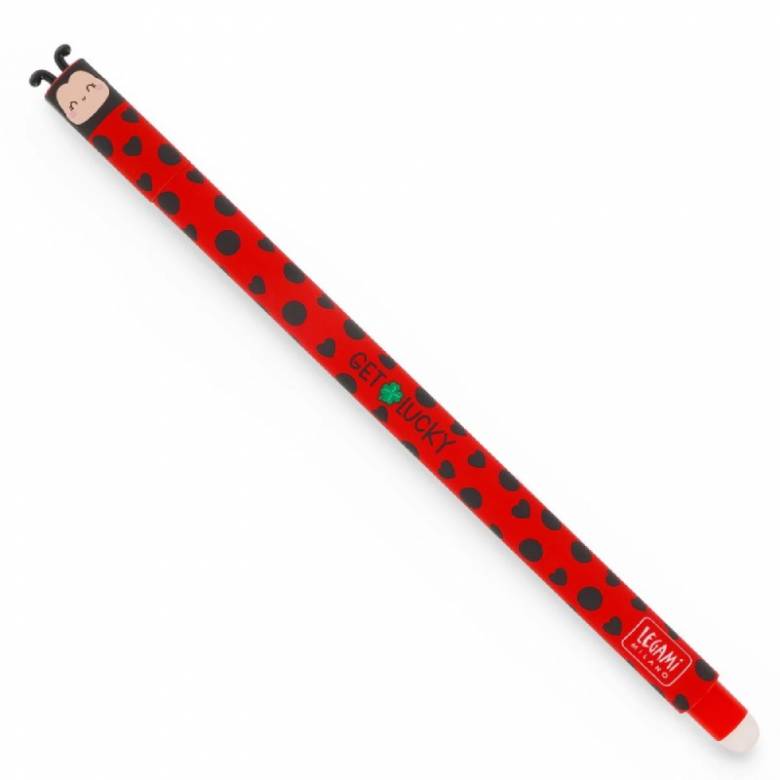 Red Ladybird - Legami Erasable Gel Pen