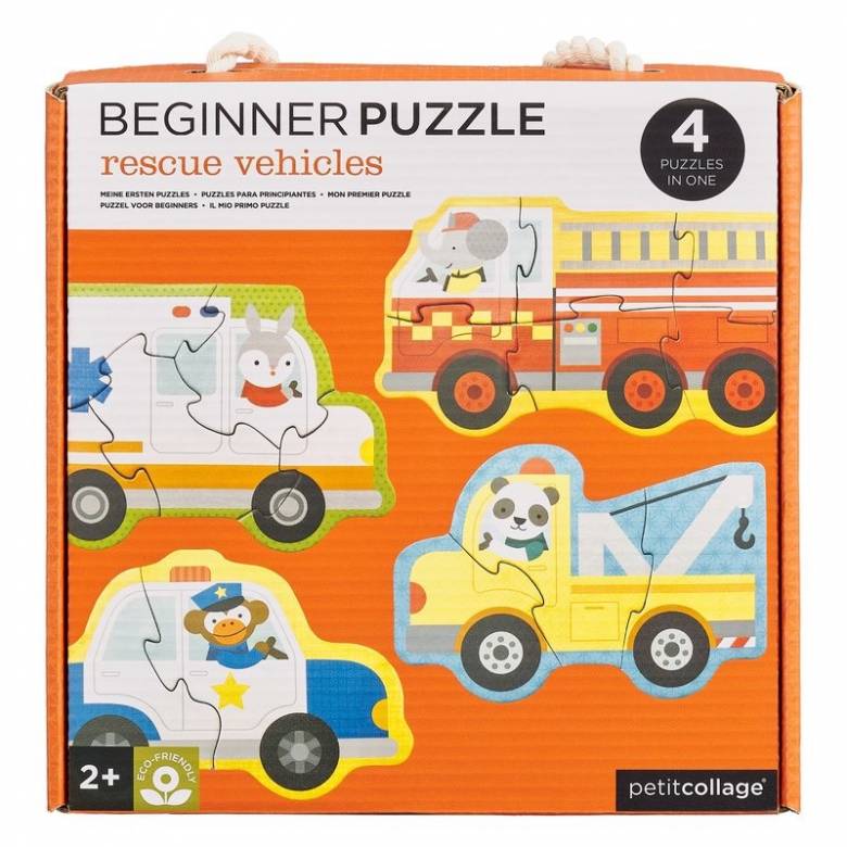 Rescue Vehicles - Beginner Puzzles 2+