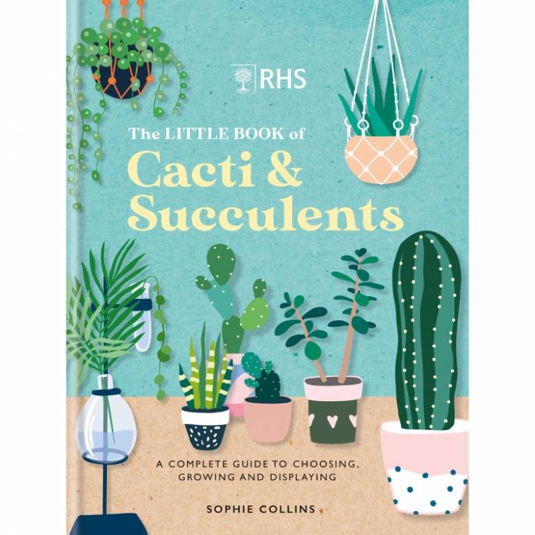 RHS The Little Book Of Cacti & Succulents - Hardback Book