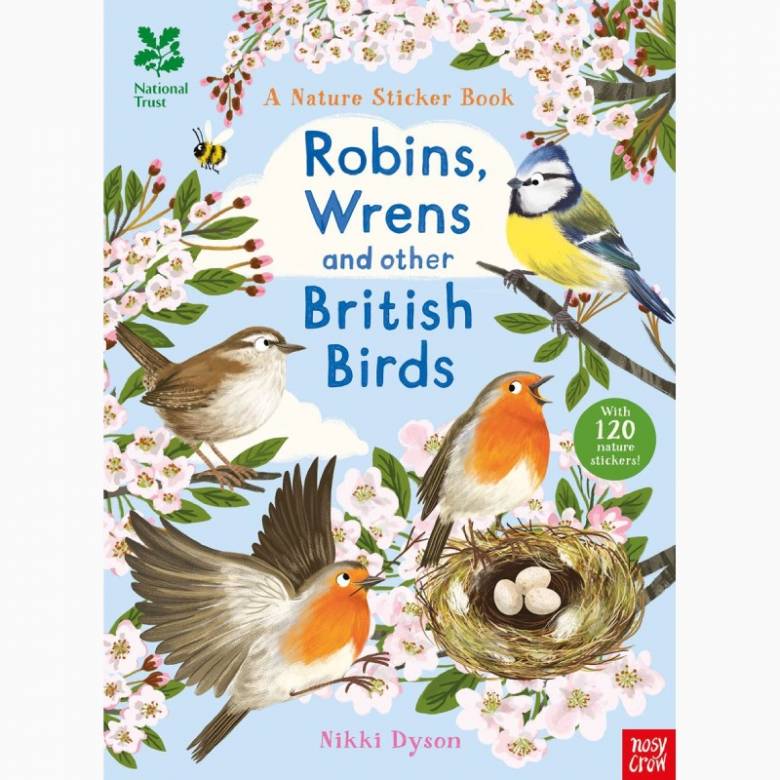 Robins, Wrens & Other British Bird - Sticker Book