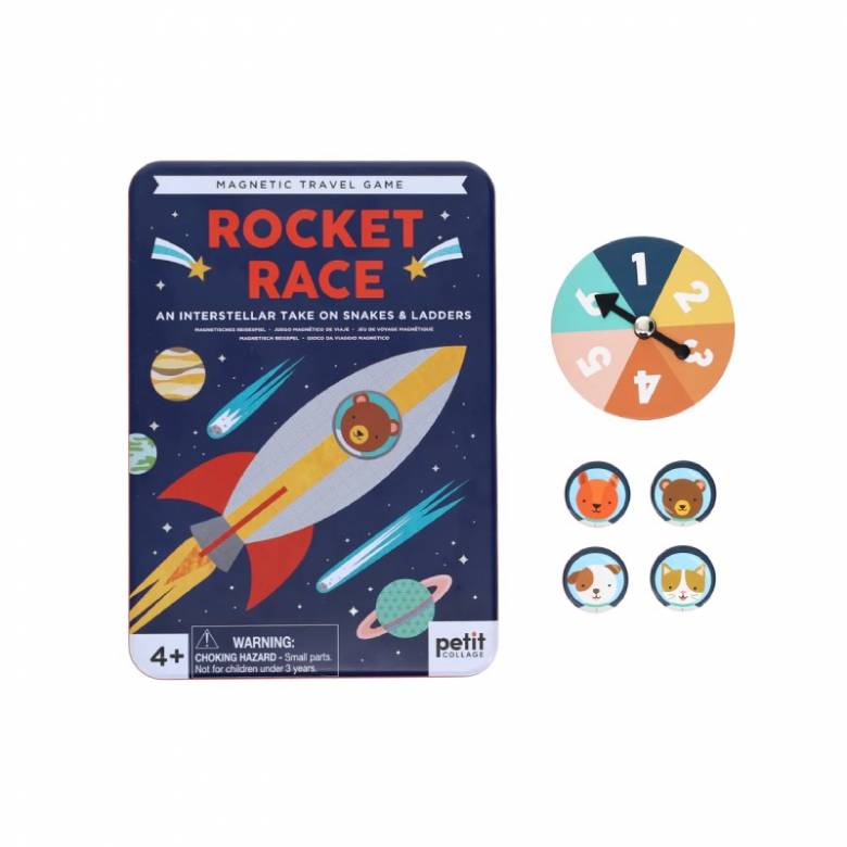 Rocket Race - Magnetic Travel Game 4+