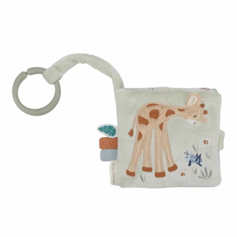 Safari Friends - Soft Activity Buggy Book By Little Dutch 0+