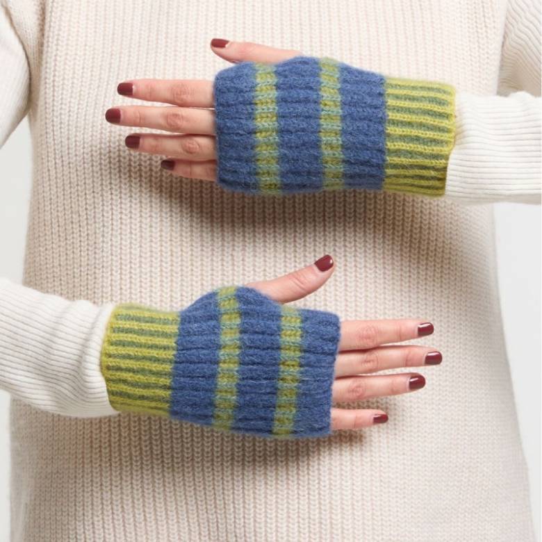 Sage Hind Wool Mittens