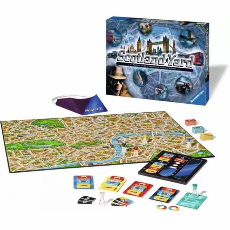Scotland Yard Board Game 8+