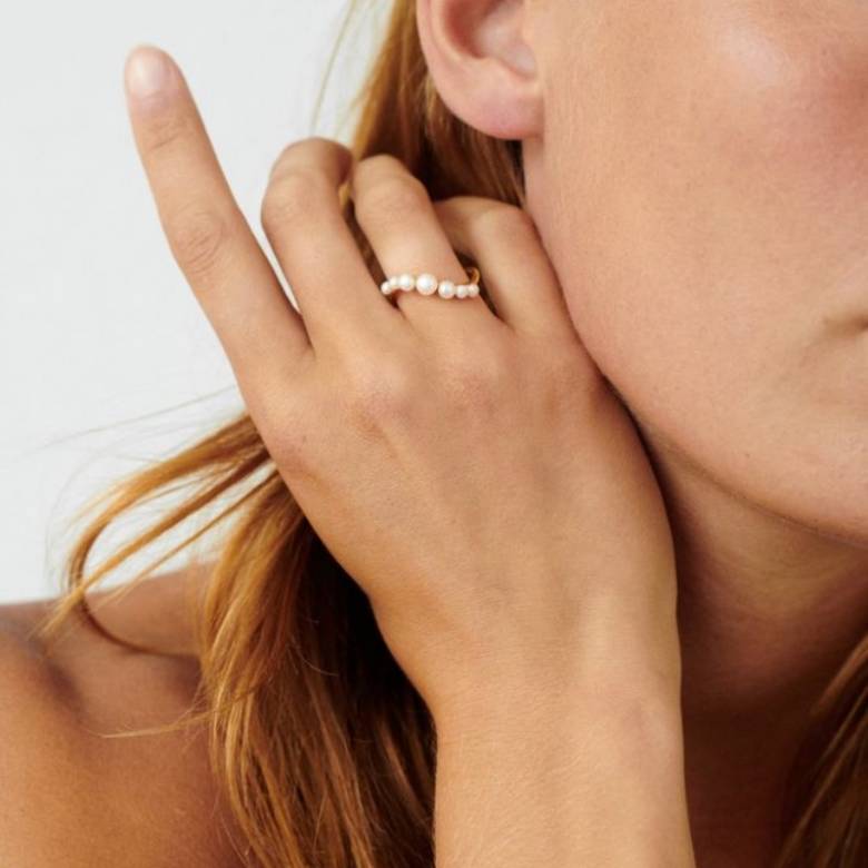 Sea Treasure Ring In Gold S52 By Pernille Corydon