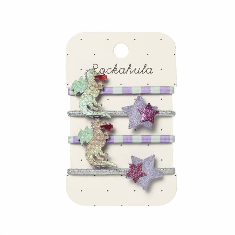 Set Of 4 Stardust Dragon Hair Ponies