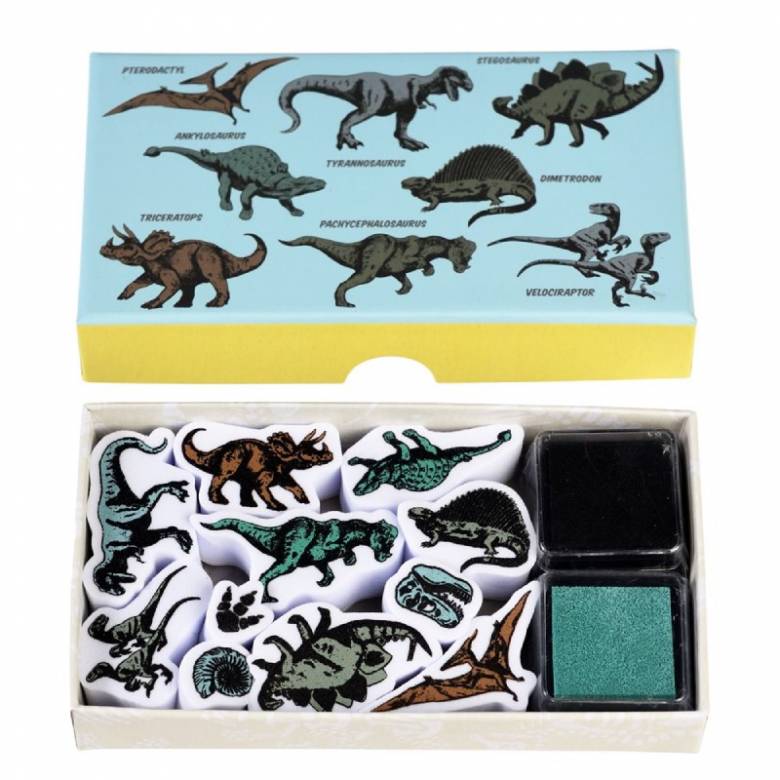 Set Of Mini Stamps - Prehistoric Land 3+