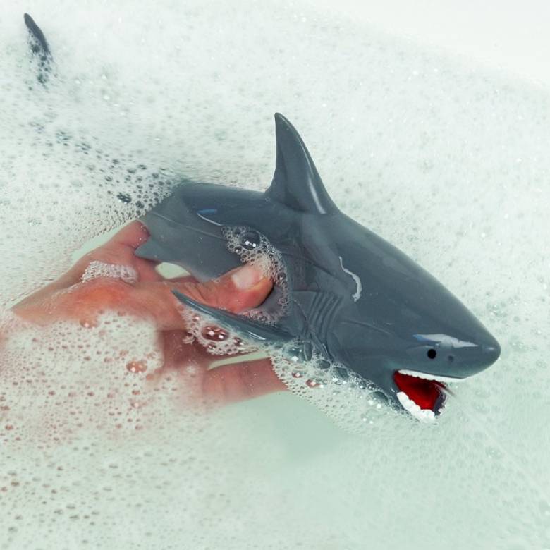 Shark Water Squirter Bath Time Toy 3+