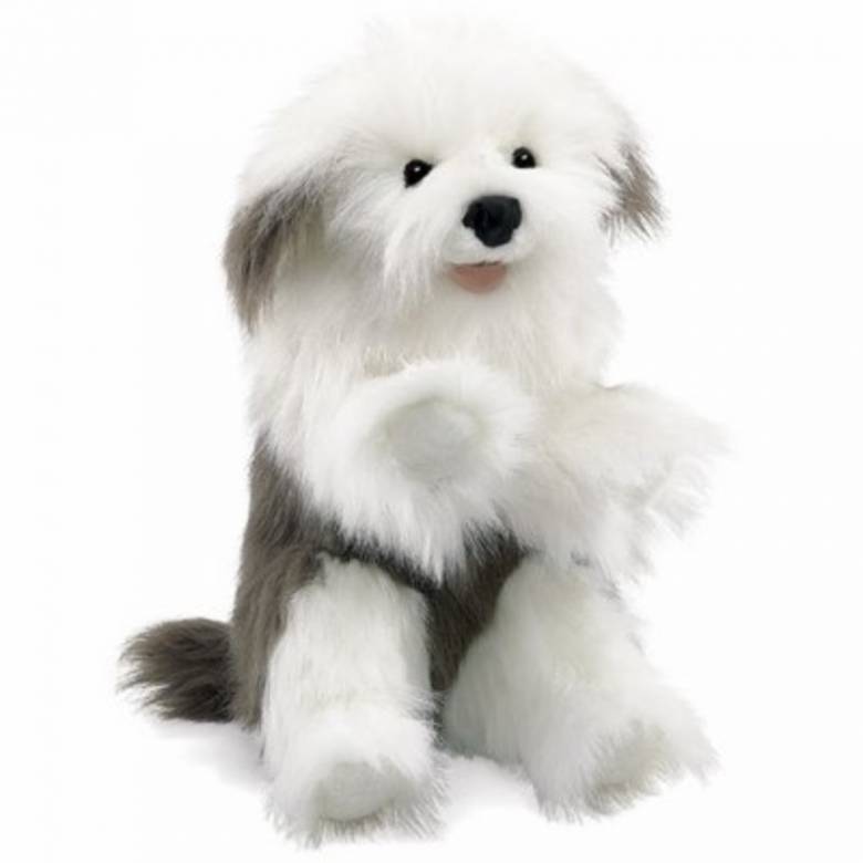Sheepdog - Full Bodied Life Like Hand Puppet 3+