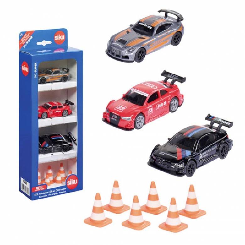 Racing Cars Gift Set - 3 x Single Die-Cast Toy Vehicles 6331