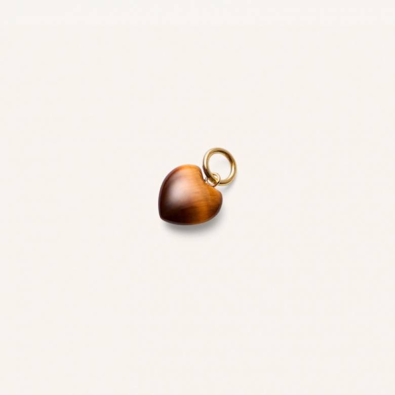 Single Earth Love Pendant In Gold By Pernille Corydon