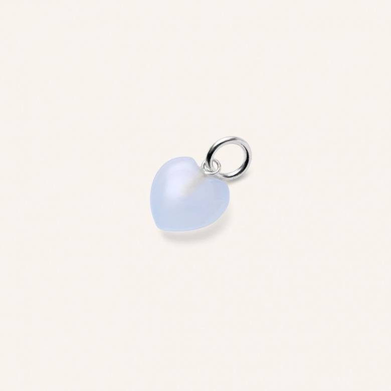 Single Ocean Love Pendant In Silver By Pernille Corydon