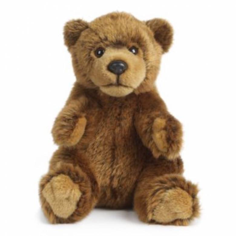 Sitting Brown Bear Soft Toy 0+