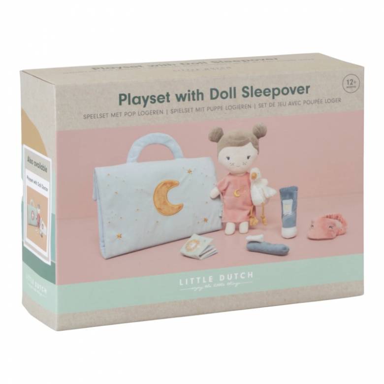 Sleepover Play Set With Doll 1+