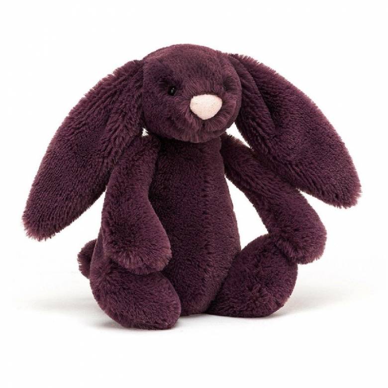 Small Bashful Bunny In Plum Soft Toy By Jellycat