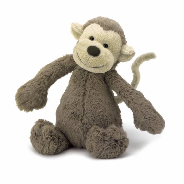Small Bashful Monkey Soft Toy By Jellycat 0+