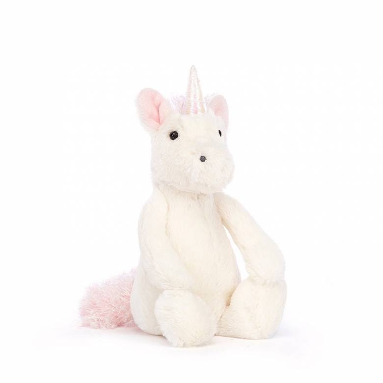 Small Bashful Unicorn Soft Toy By Jellycat 1+