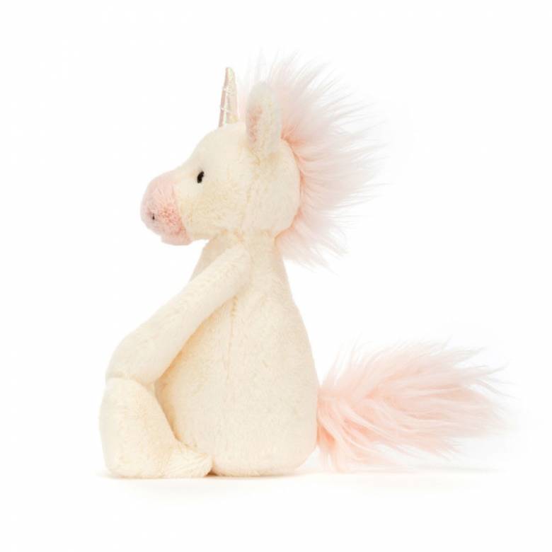 Small Bashful Unicorn Soft Toy By Jellycat 1+