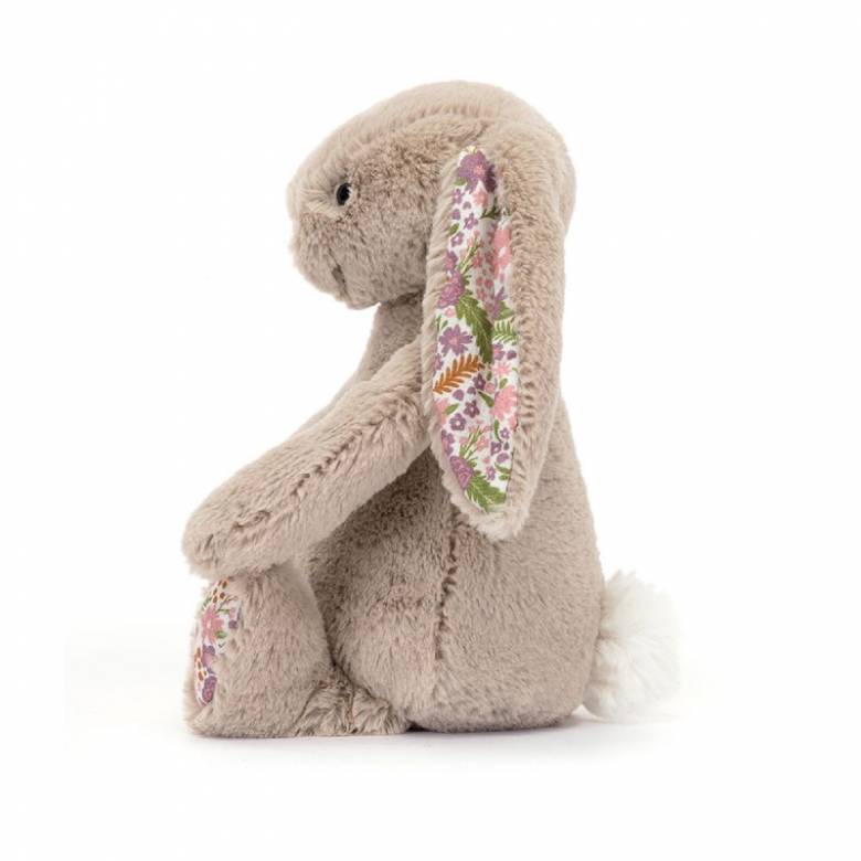 Small Blossom Beige Bunny 'Petal' Soft Toy By Jellycat 0+