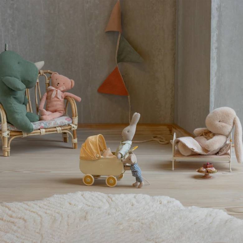Small Bunny Soft Toy In Latte By Maileg 0+