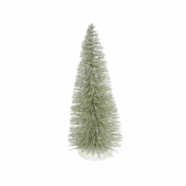 Small Green Bristle Christmas Tree Ornament