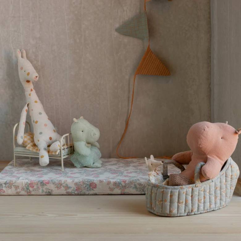 Small Hippo With Skirt In Mint Soft Toy By Maileg 0+