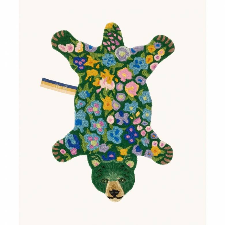 Small Josie Jardin Bear Shaped Wool Rug