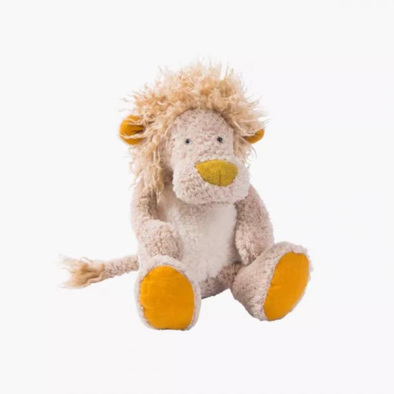 Small Lion Soft Toy Baba Bou By Moulin Roty 0+