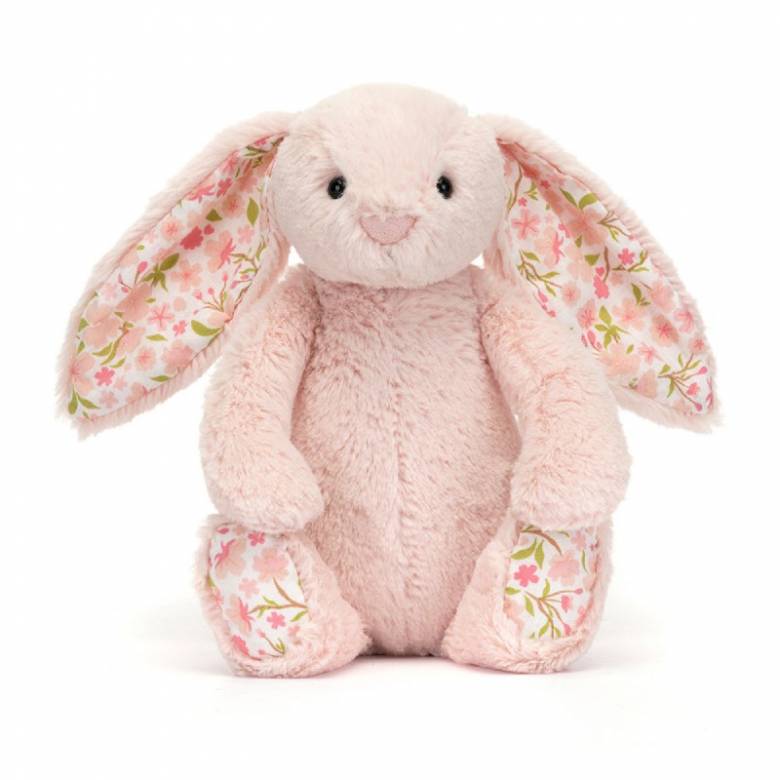 Small Blossom Blush Bunny 'Cherry' Soft Toy By Jellycat 0+